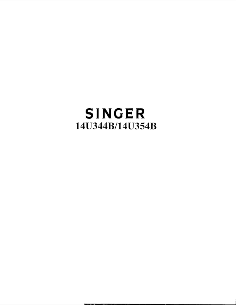 Singer 14 U344B parts list Singer 14 U344B parts list