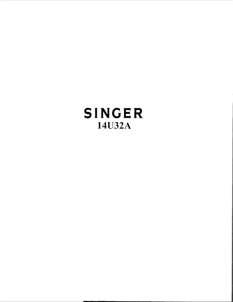 Singer 14U 32A parts list