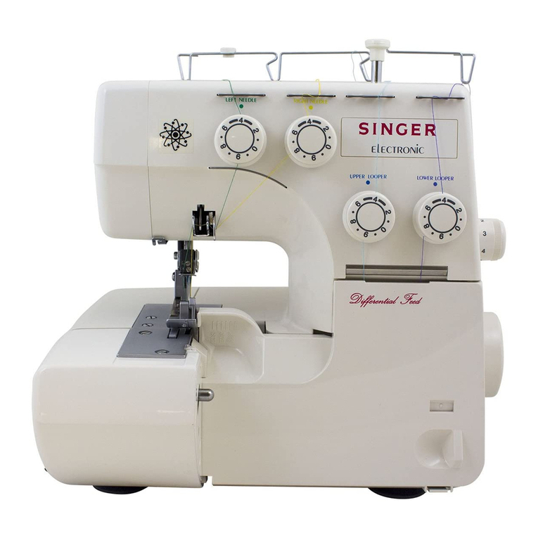 Singer Serger 14J334 instruction manual