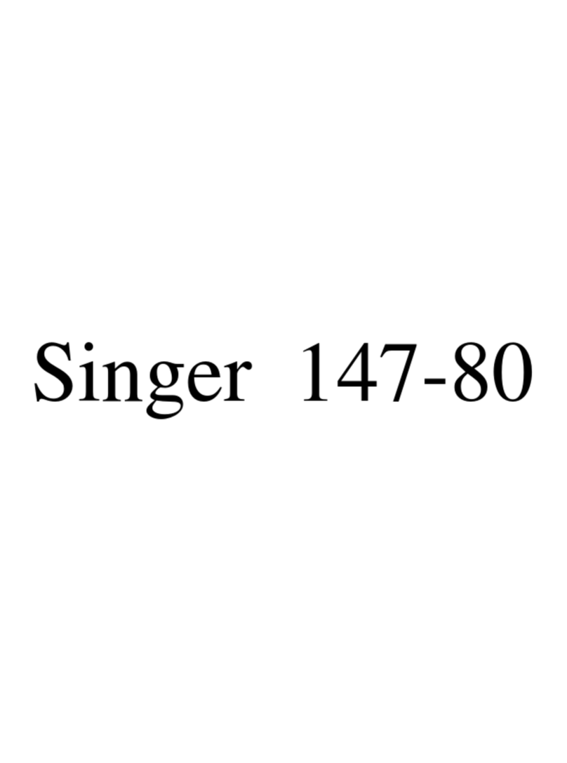 Singer 147-80 Setup guide Singer 147-80 Setup guide