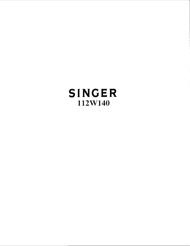 Singer 112W140 User manual Singer 112W140 User manual