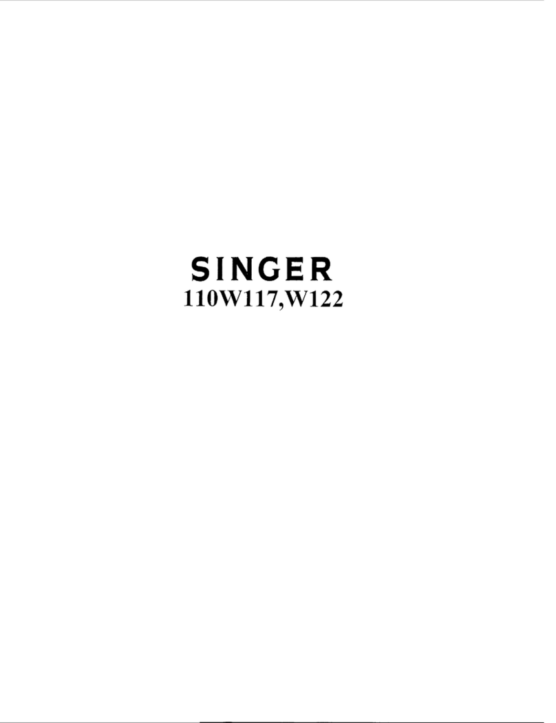Singer 110W117 parts list