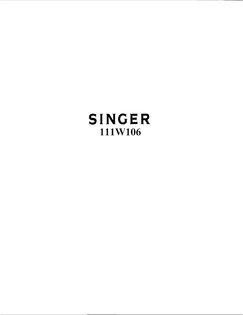 Singer 111W106 Setup guide Singer 111W106 Setup guide