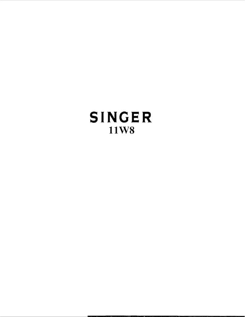 Singer 11W8 parts list
