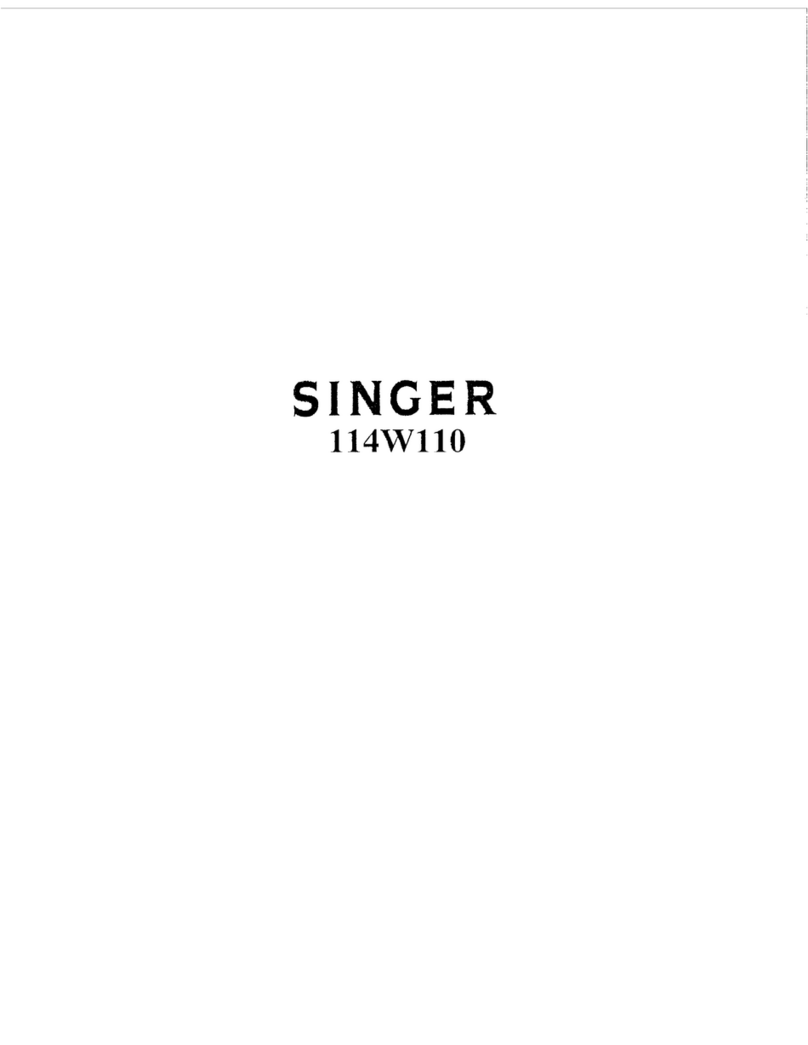 Singer 114W110 Instructions for using