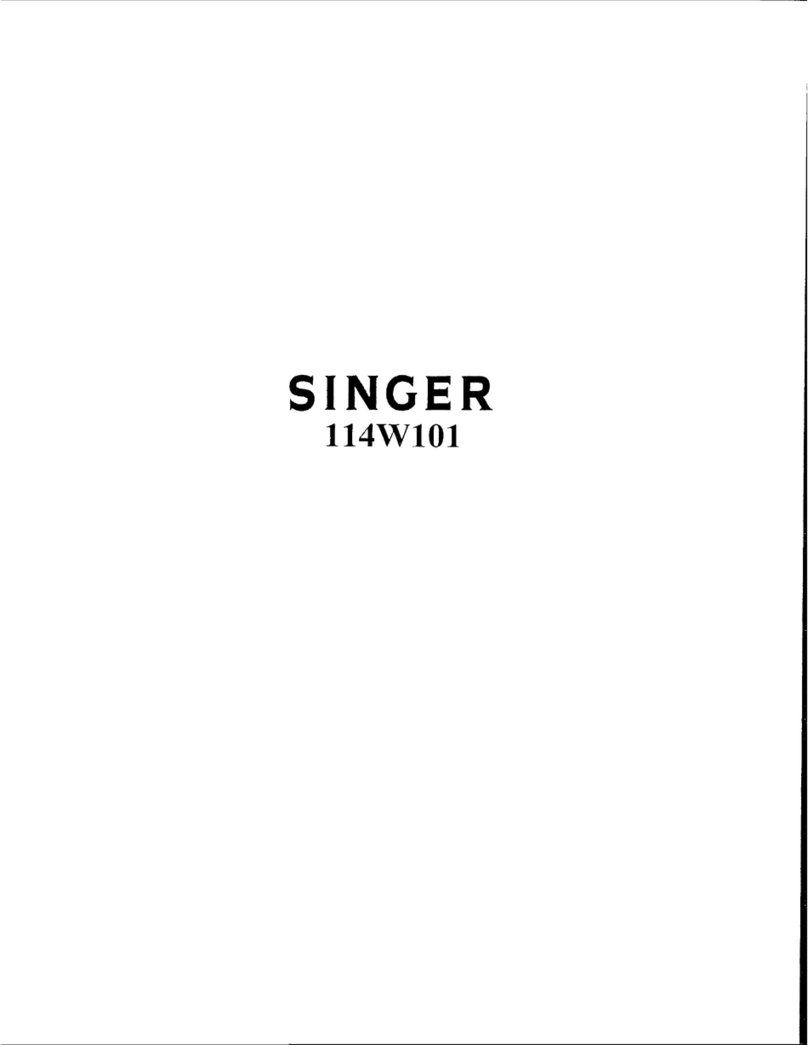 Singer 114W101 parts list