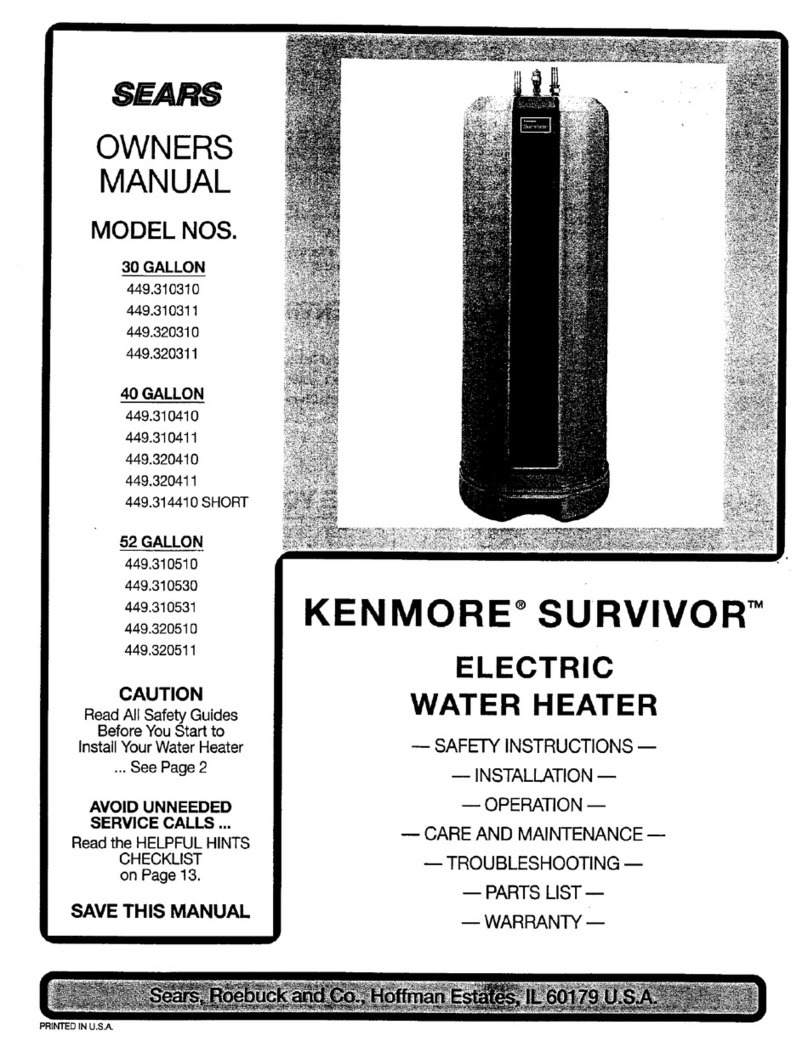 Kenmore 449.31031 owner's manual
