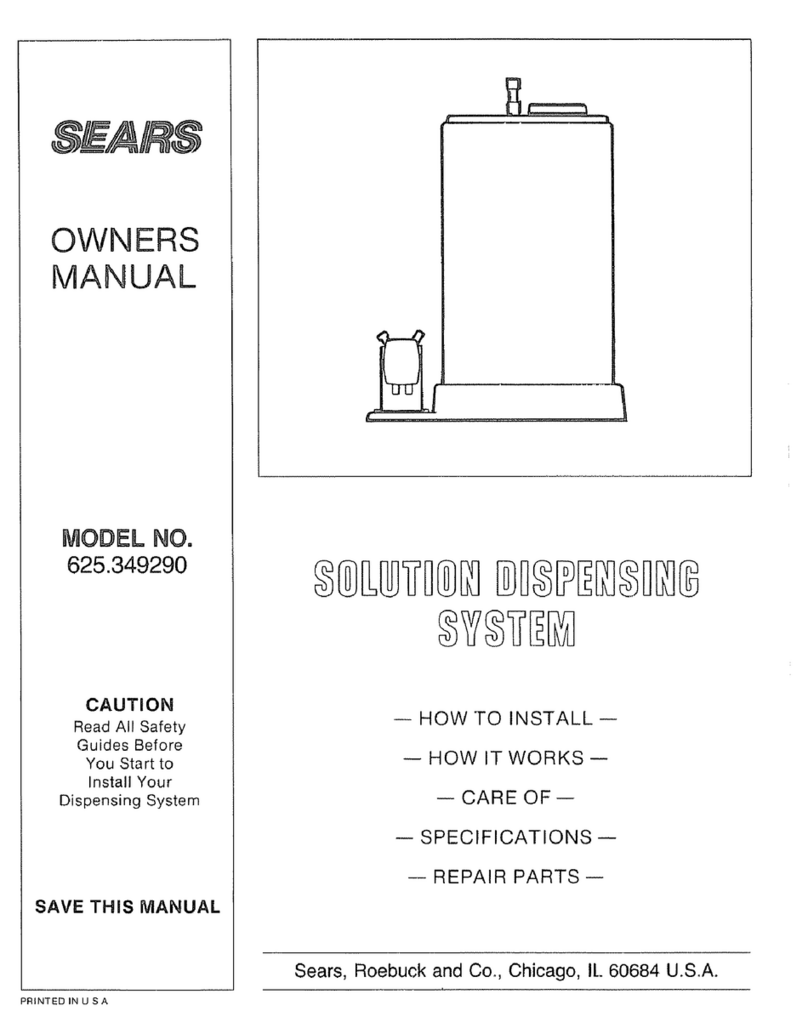 Sears 625.34929 owner's manual