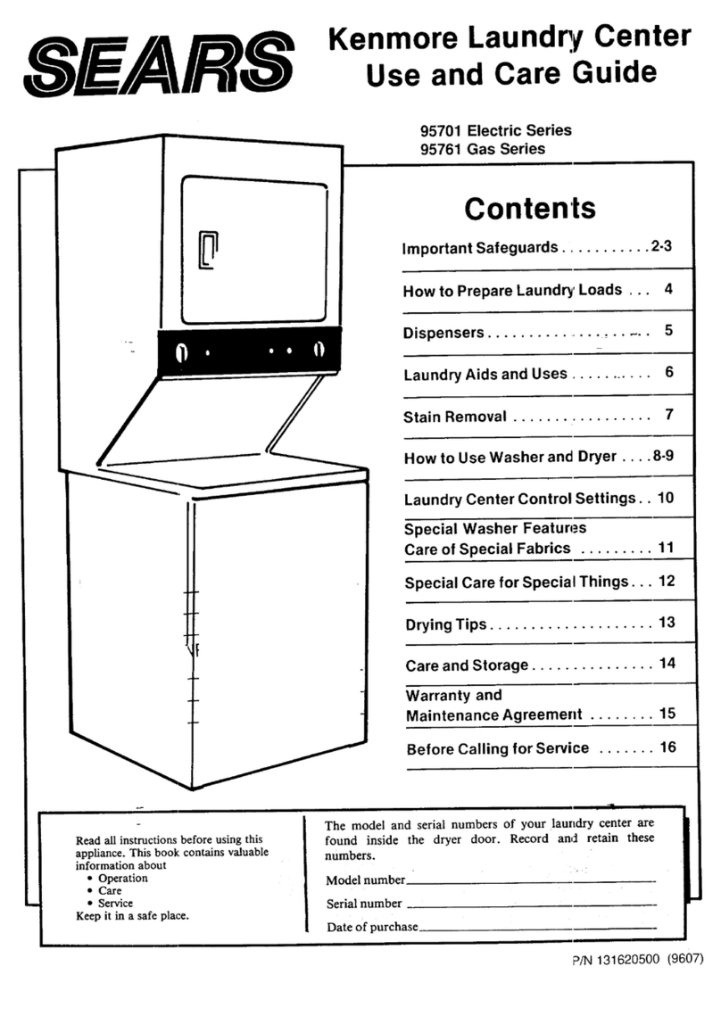 Sears 95761 User manual