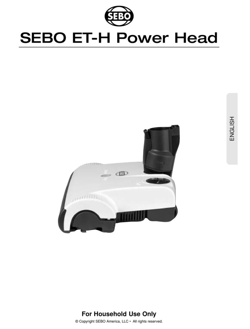 Sebo ET-H User manual
