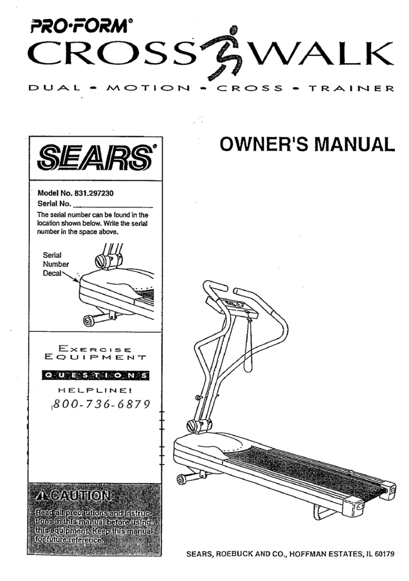 Pro-Form 831.29723 User manual