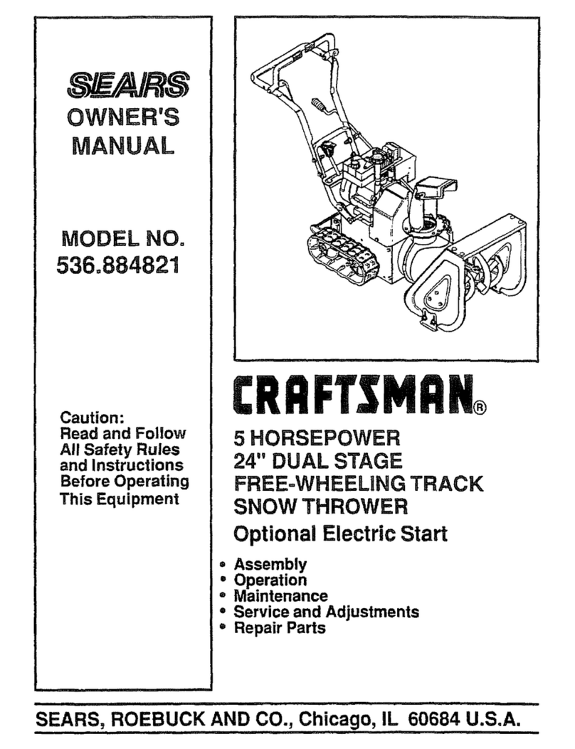 Craftsman 536.884821 User manual