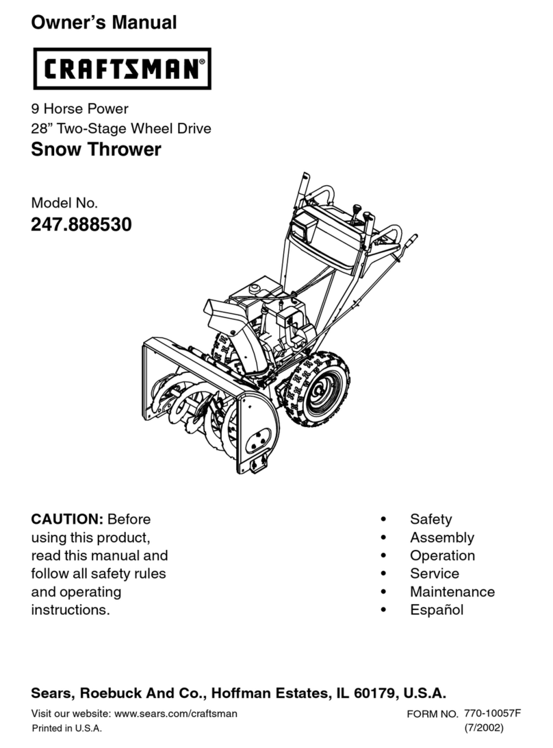 Craftsman 247.88853 owner's manual
