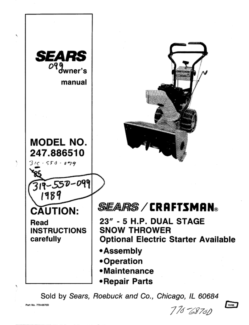 Craftsman 247.886510 User manual