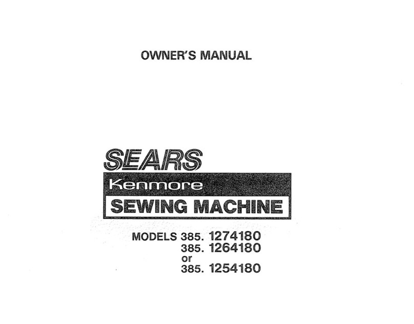 Kenmore KENMORE 385. 1254180 owner's manual