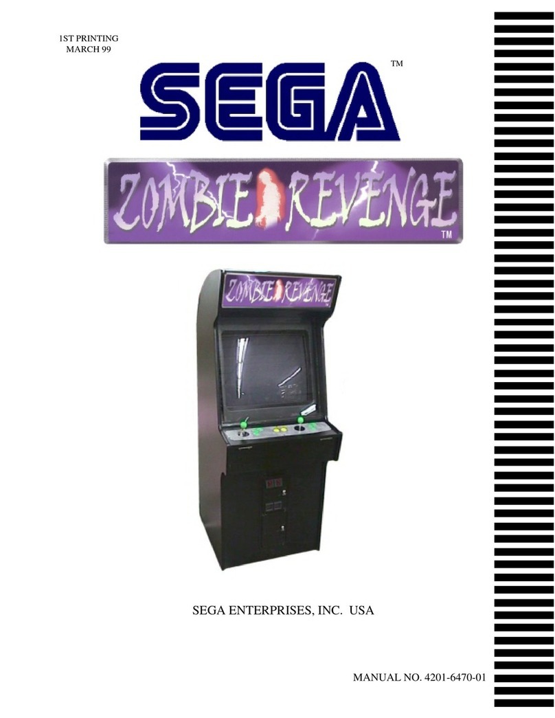 Sega Zombie Revenge User manual
