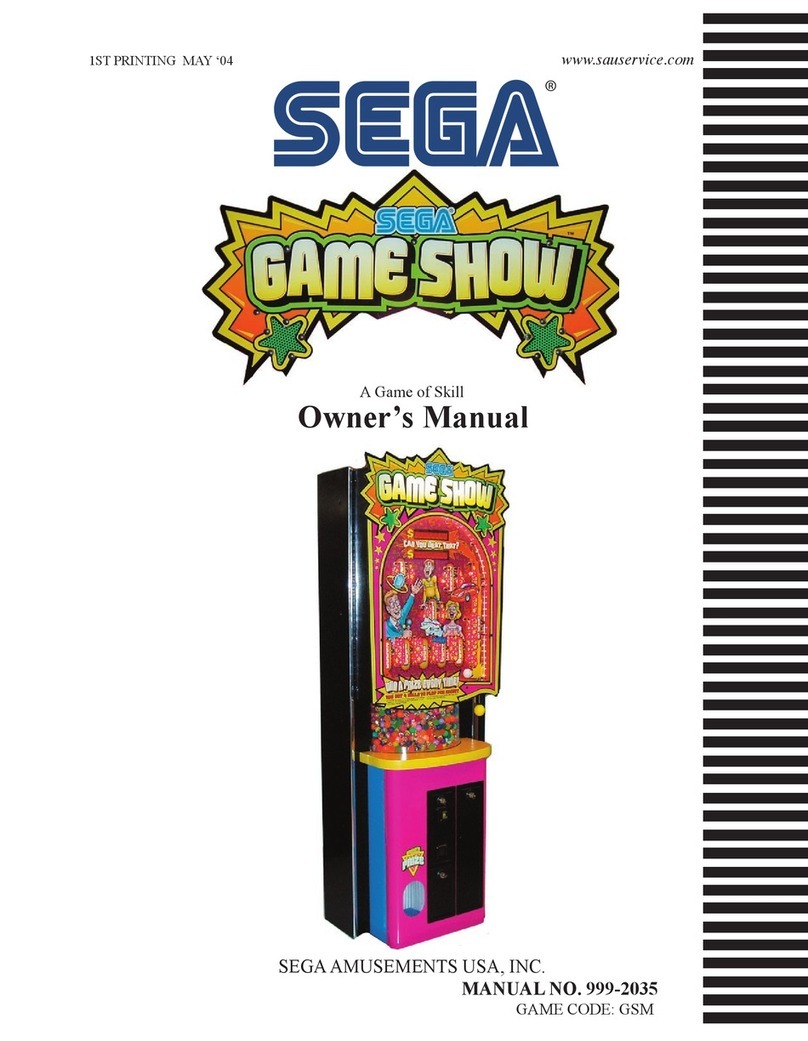 Sega GAME SHOW owner's manual