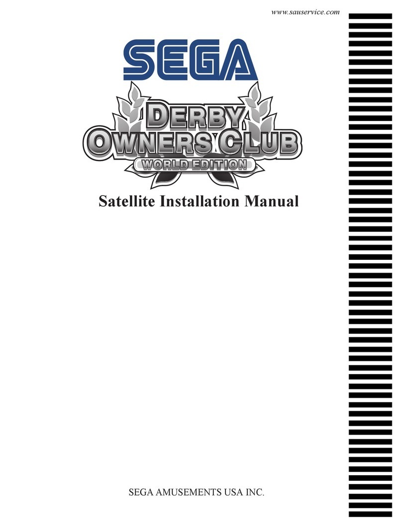 Sega Satellite TV System Satellite Installation Manual