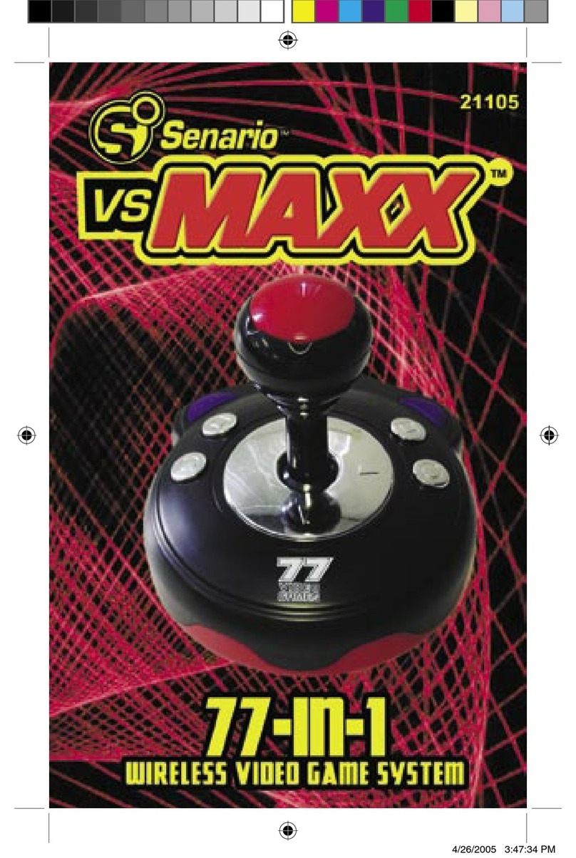 Senario VS-Maxx 21105 user manual Senario VS-Maxx 21105 user manual