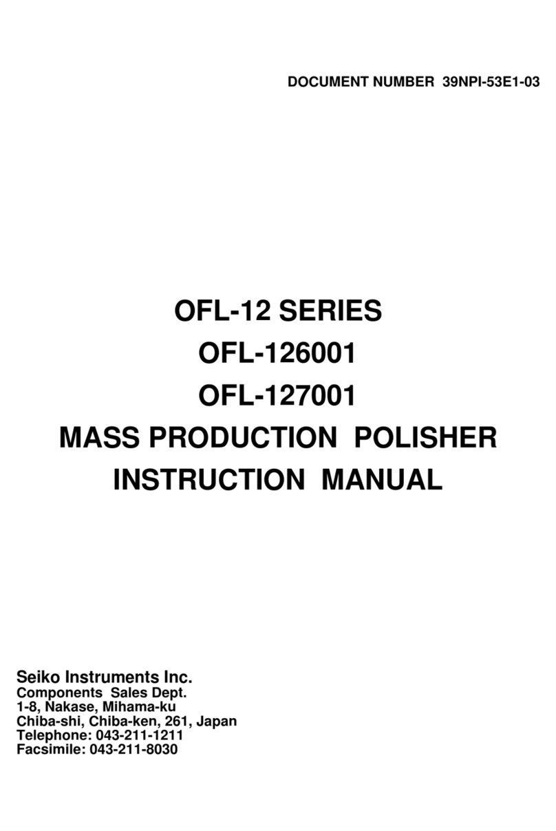 Seiko OFL-12 SERIES instruction manual