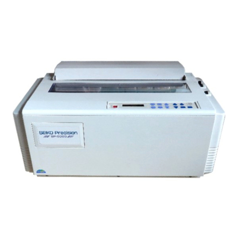 Seiko Precision BP-6000 User manual