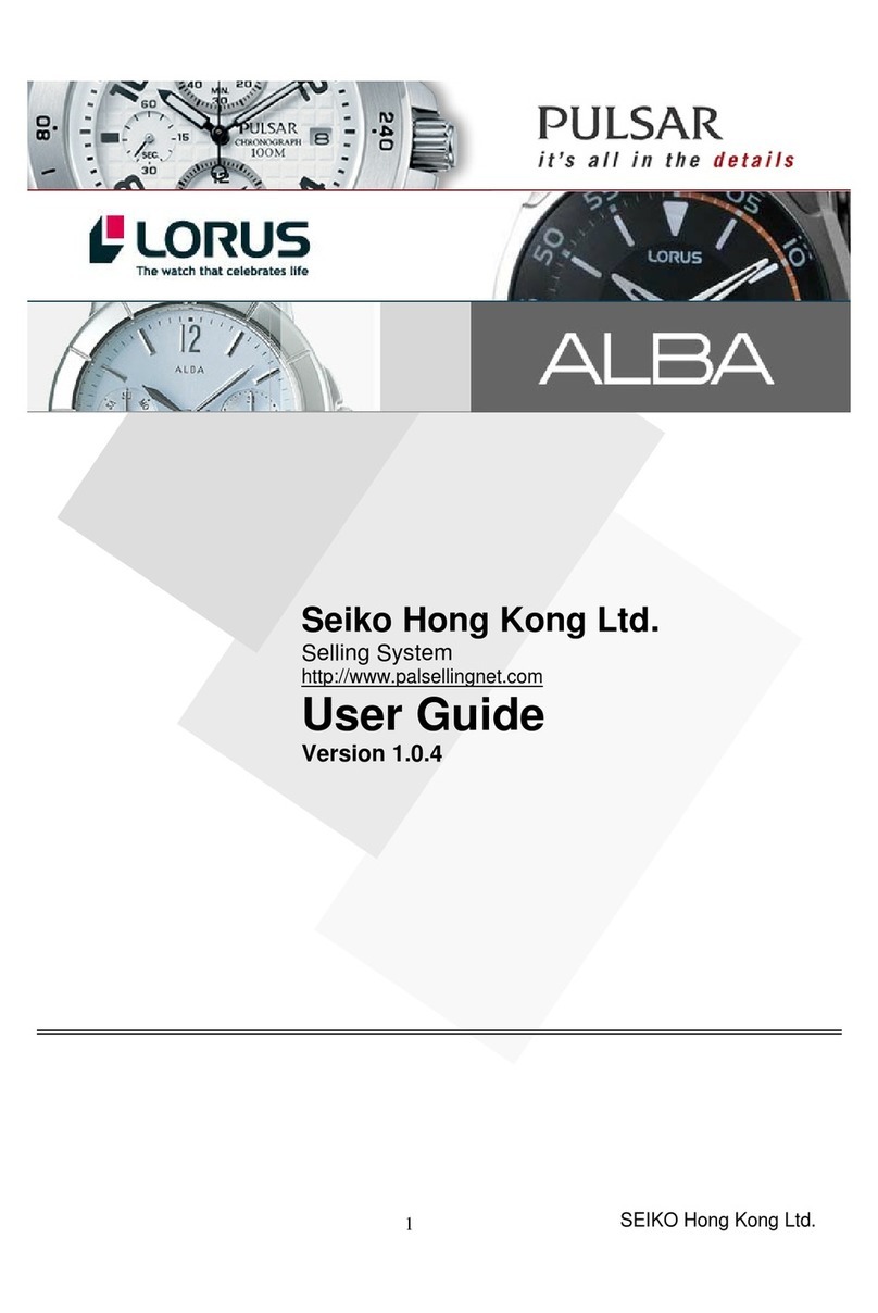 Seiko Alba user guide