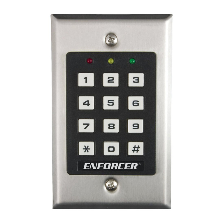 SECO-LARM Enforcer SK-1011-SQ owner's manual