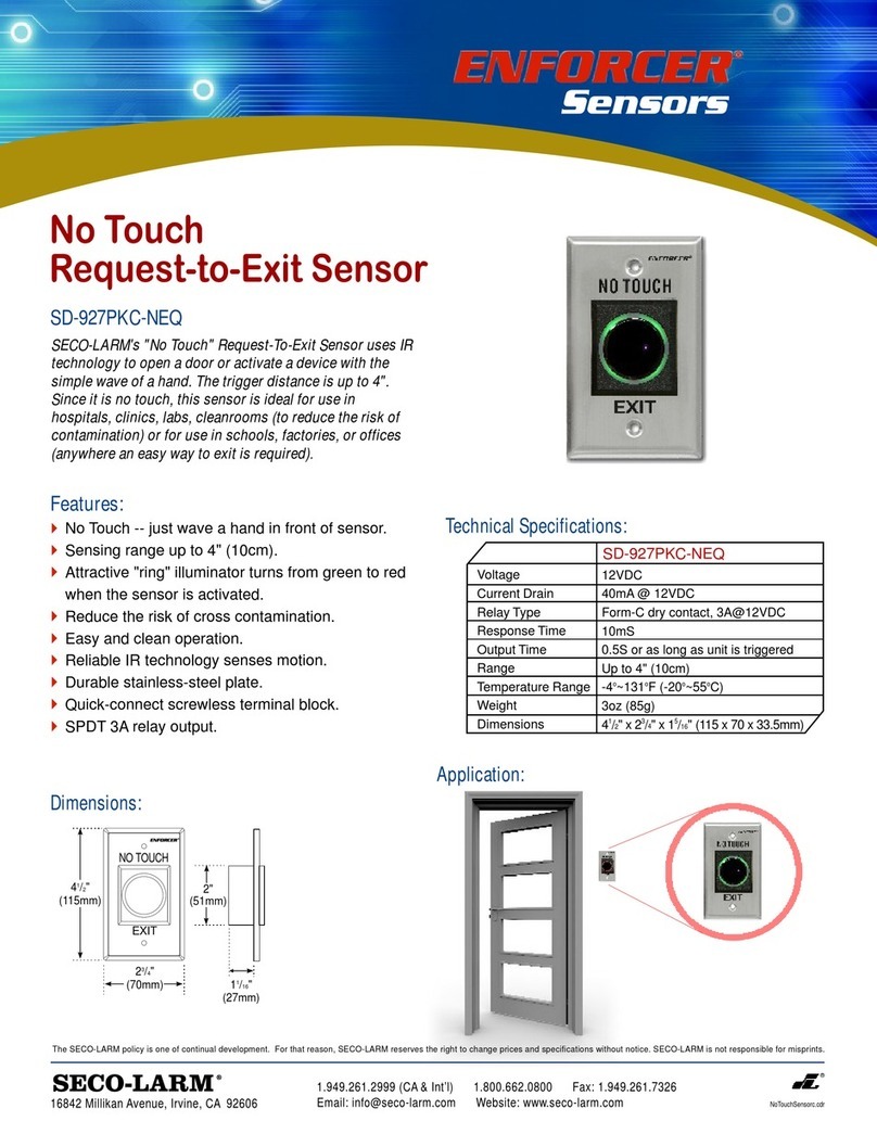 ENFORCER Enforcer SD-927PKC-NEQ Technical specifications
