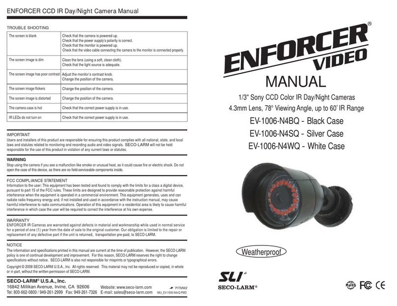 SECO-LARM Enforcer EV-1006-N4SQ manual