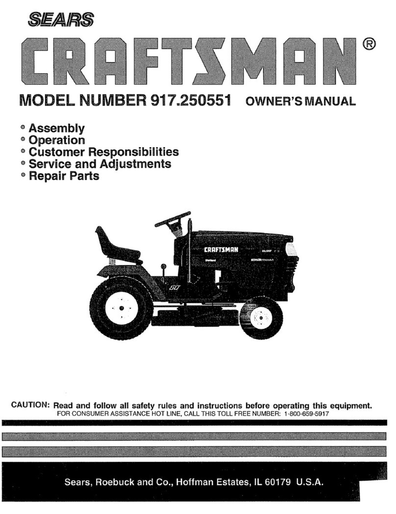 Craftsman 917.250551 owner's manual