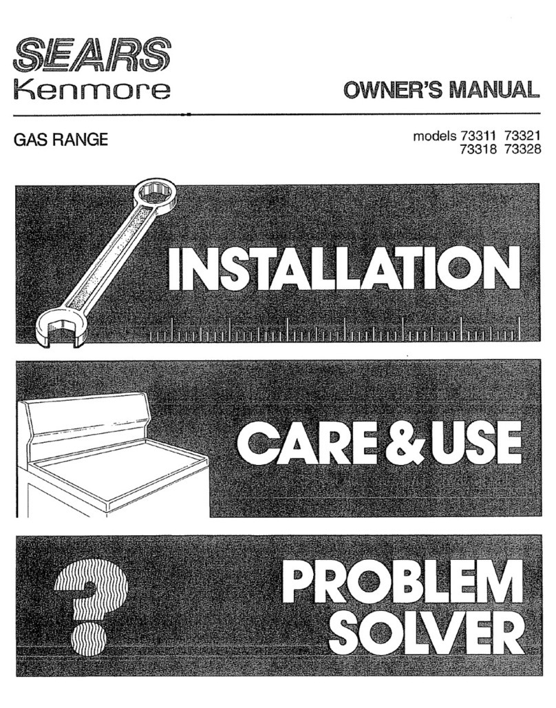 Kenmore KENMORE 73311 User manual