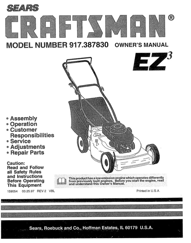 Craftsman 143.974506 User manual
