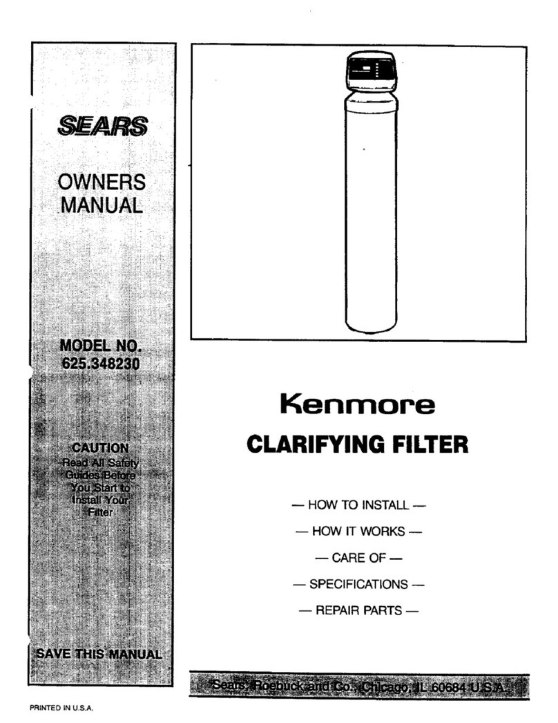 Sears 625.34823 owner's manual