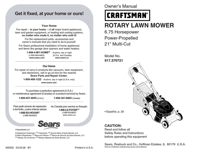 Craftsman 917.370721 User manual