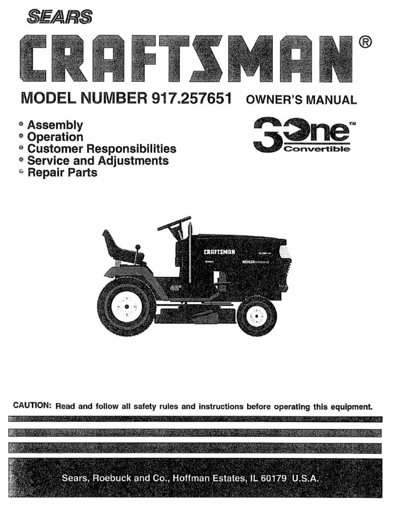 Craftsman 917.257651 owner's manual