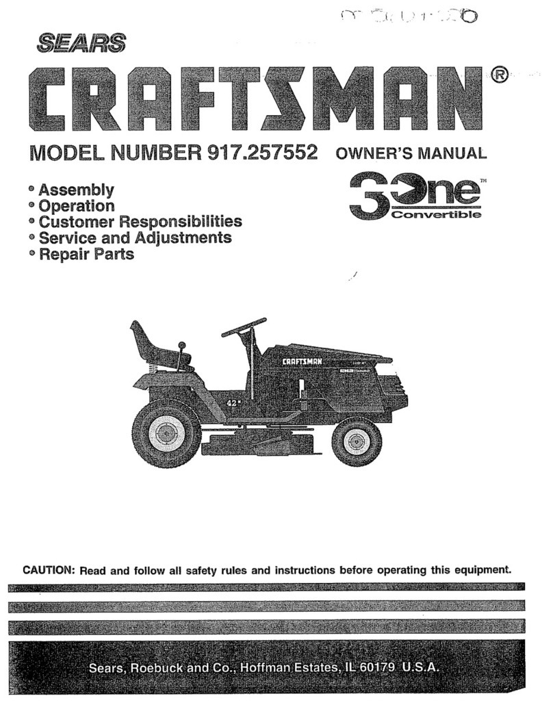 Craftsman 917.257552 owner's manual