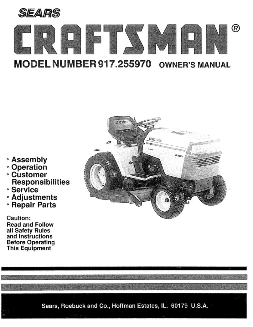 Craftsman 917.25597 owner's manual