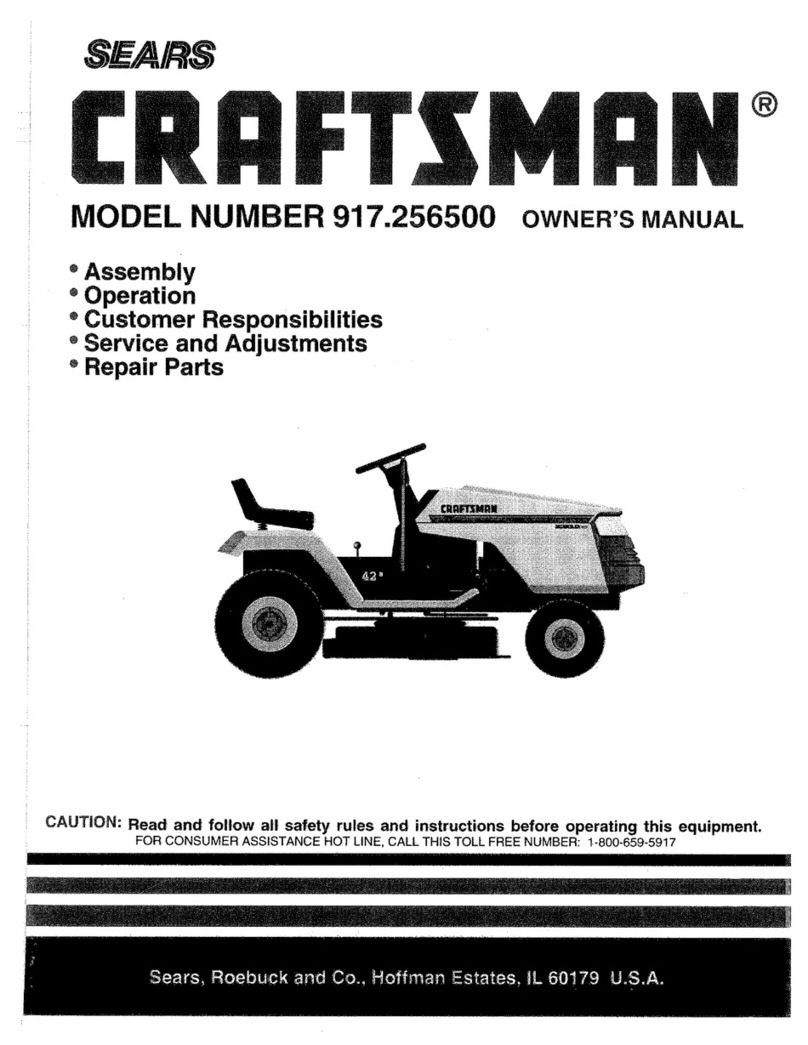 Craftsman 917.2565 owner's manual