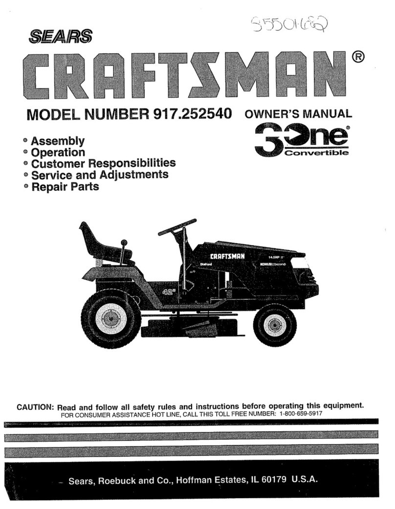Craftsman 917.25254 User manual