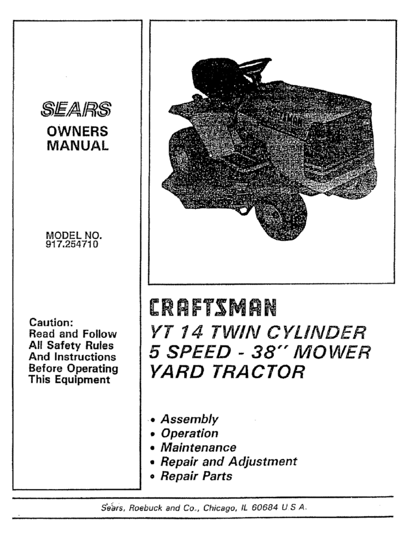 Craftsman 917.254710 User manual Craftsman 917.254710 User manual