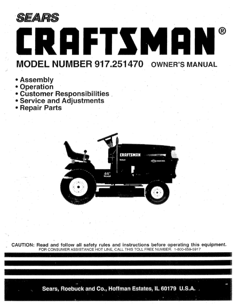 Craftsman 917.25147 User manual