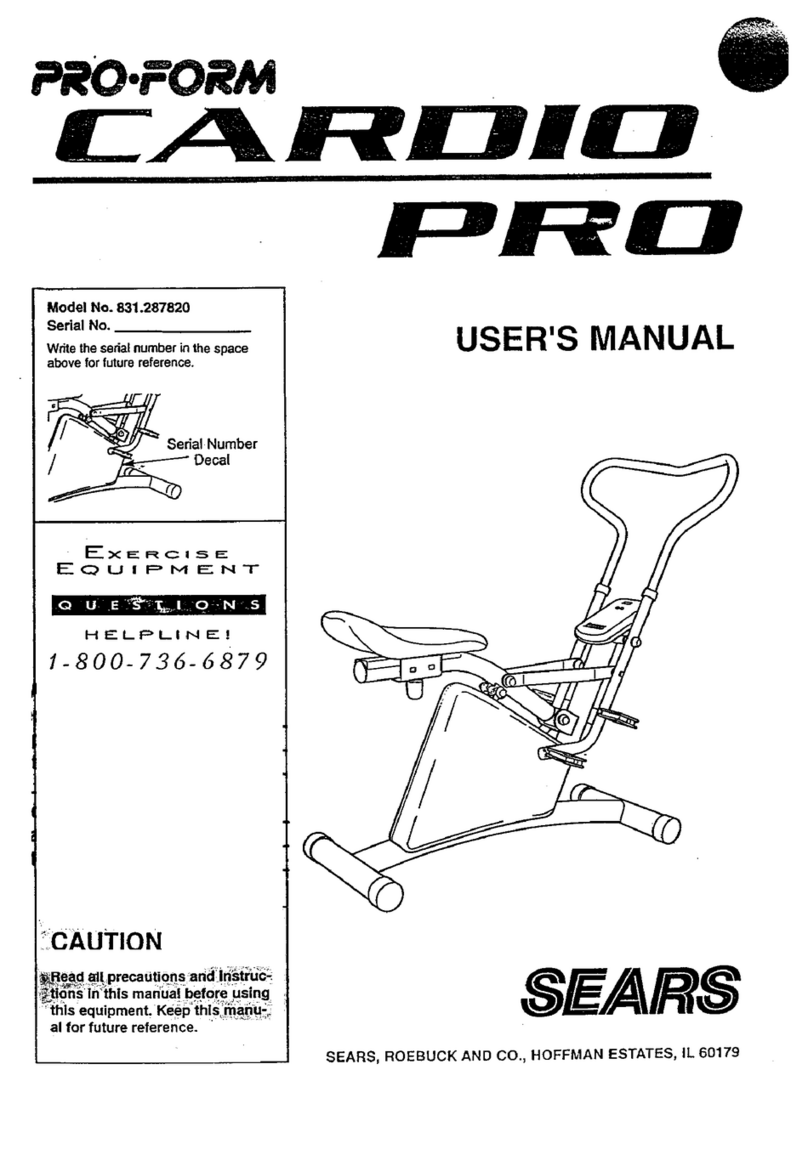 Pro-Form 831.28782 User manual