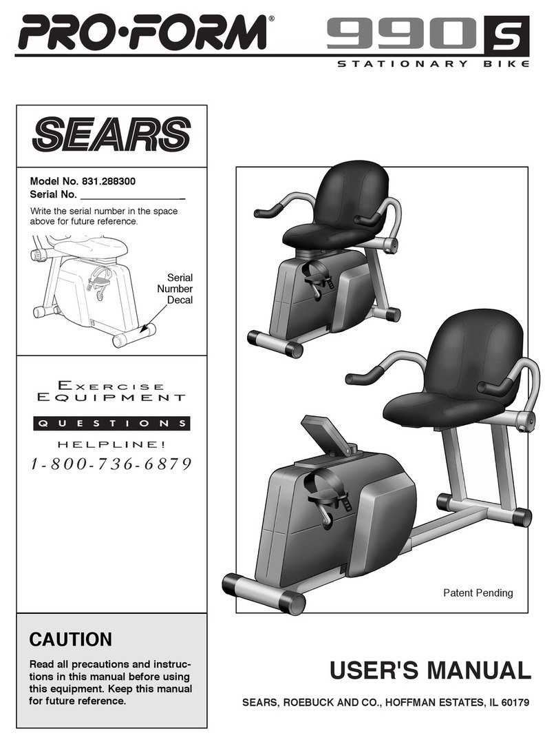 Pro-Form 831.288300 User manual