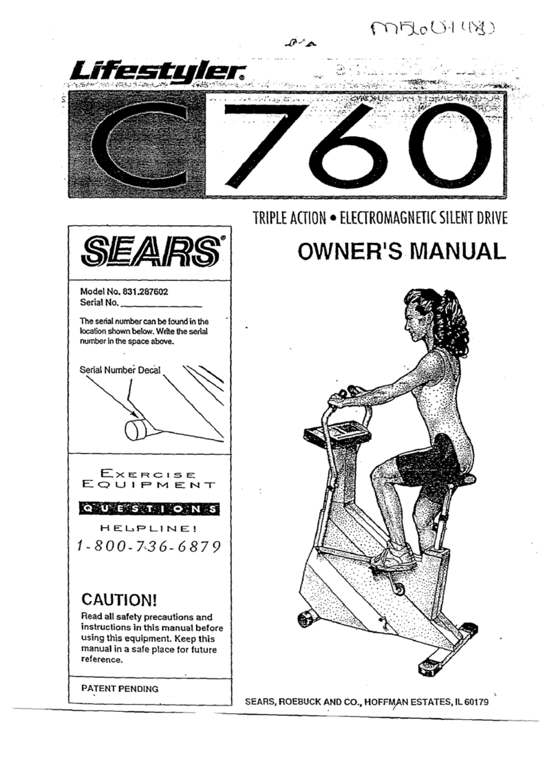 Sears 831.287602 owner's manual