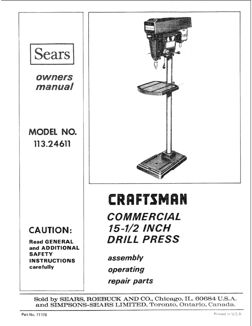 Sears Craftsman 113.24611 User manual