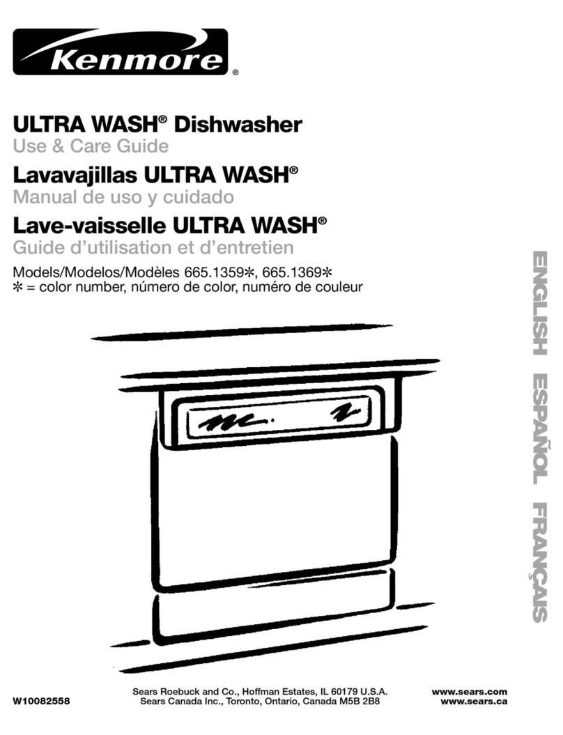 Kenmore 665.1359 Use and care guide