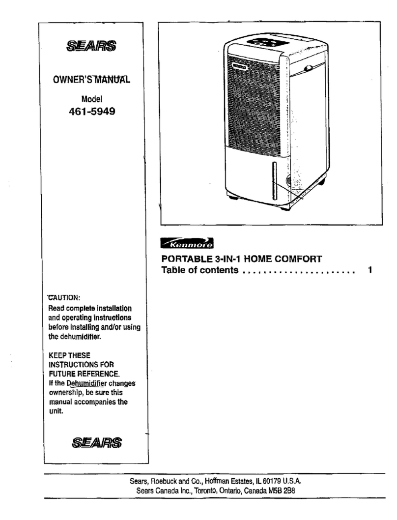 Kenmore 461-5949 user manual