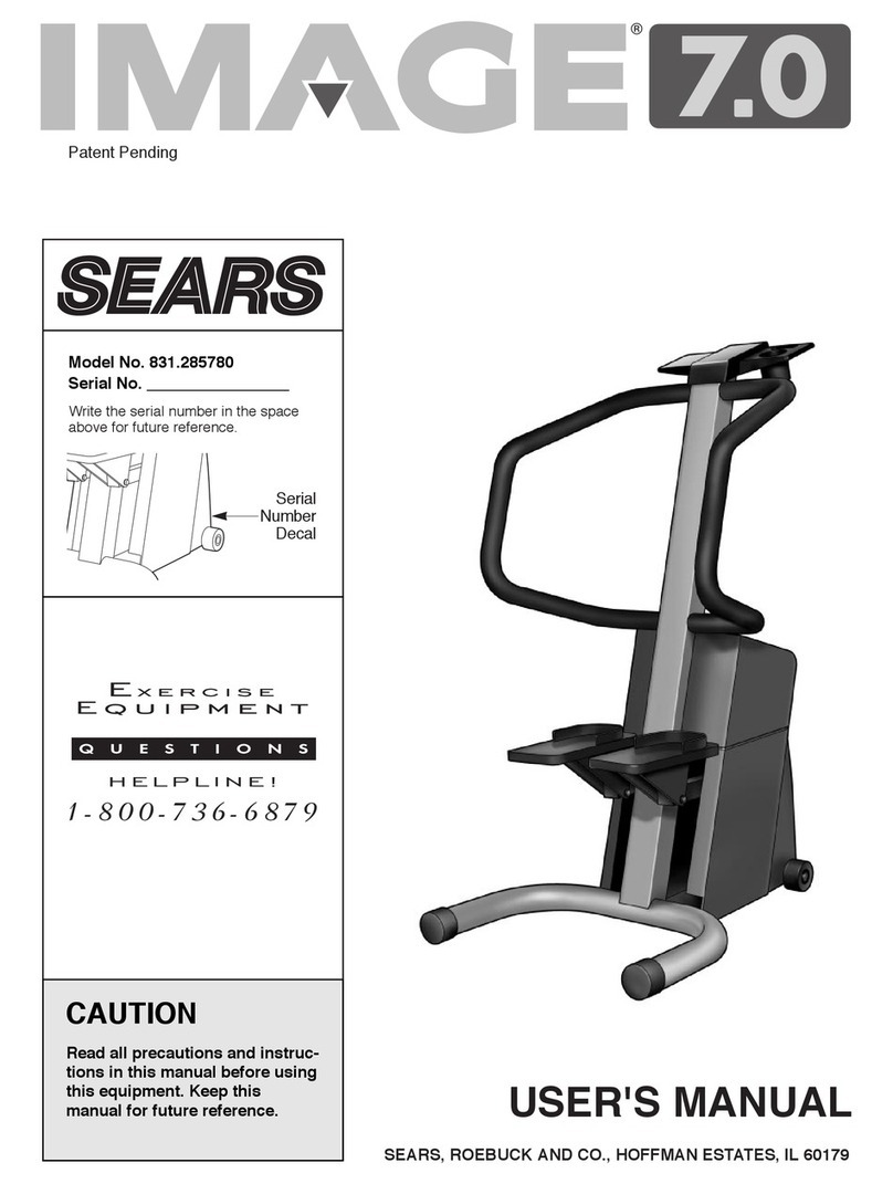 Sears 831.285780 User manual