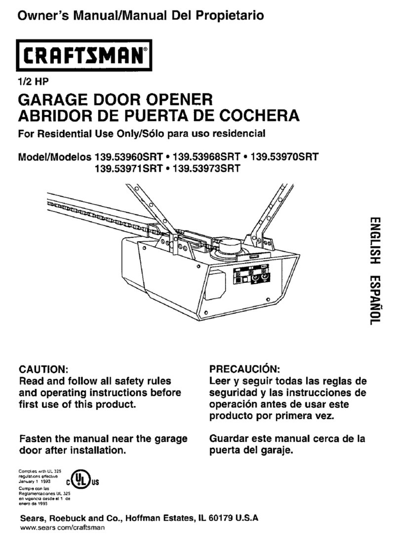 Craftsman 139.53960SRT owner's manual Craftsman 139.53960SRT owner's manual