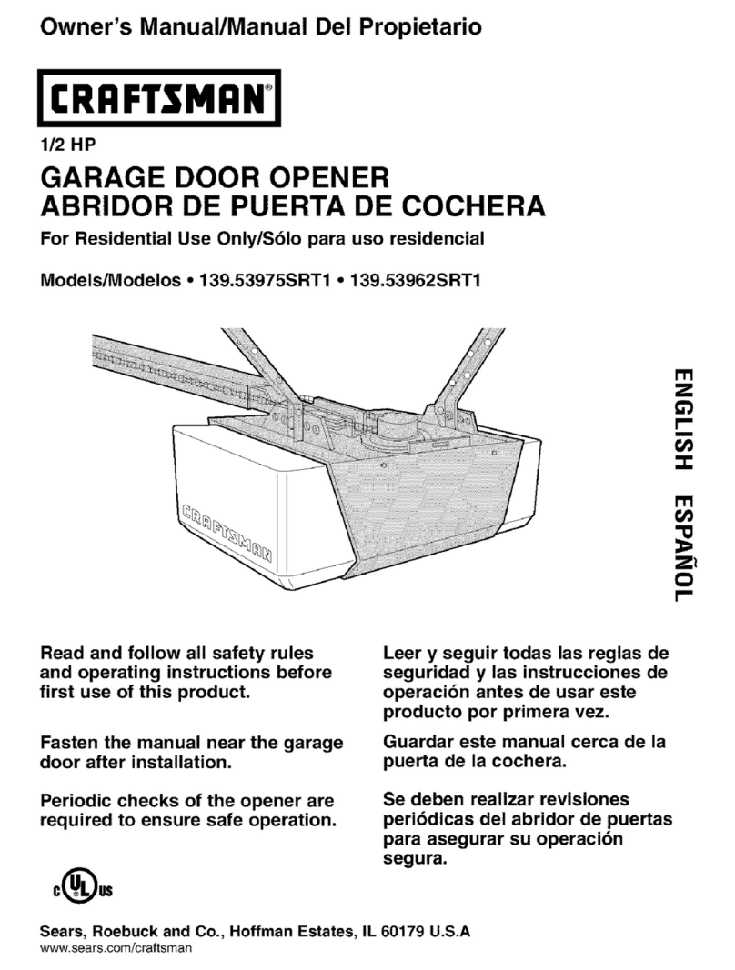 Craftsman 139.53962SRT1 owner's manual